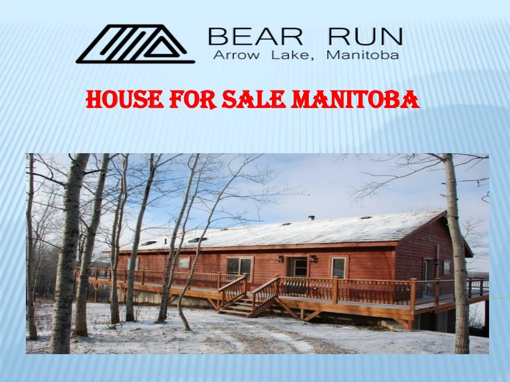 house for sale manitoba