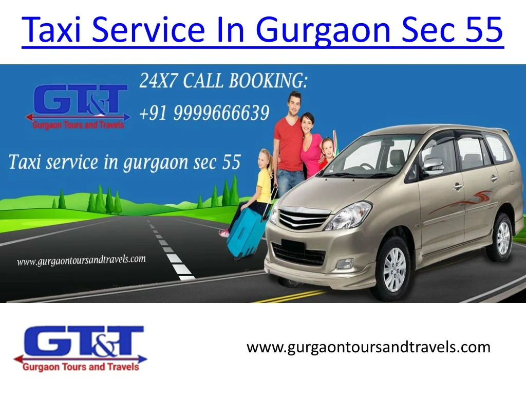 taxi service in gurgaon sec 55