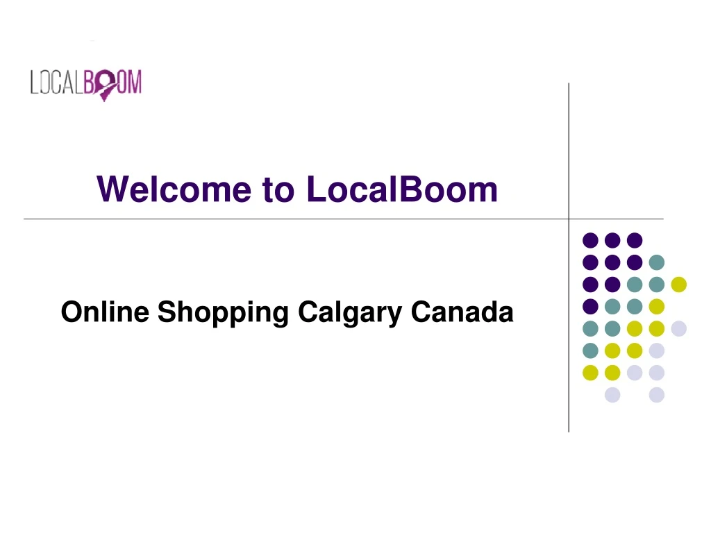 welcome to localboom
