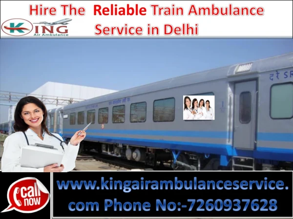 Book the Outstanding train Ambulance Service in Mumbai