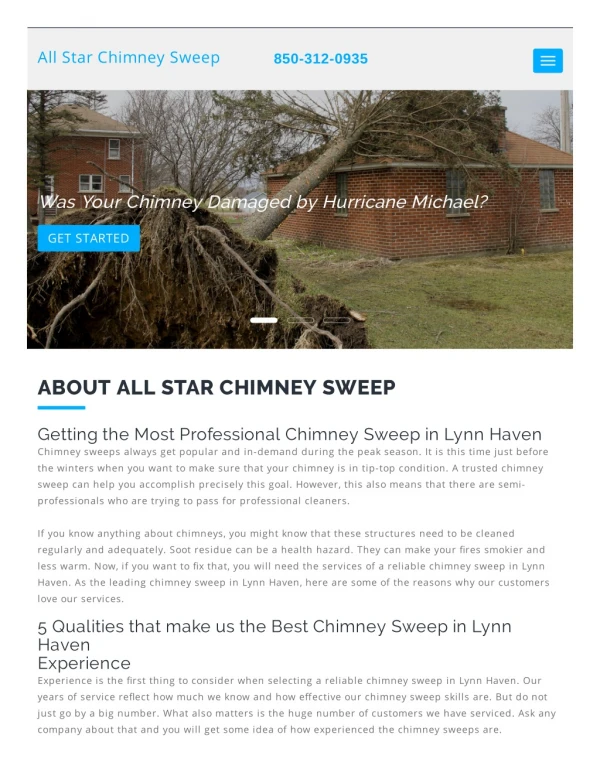Best Chimney Sweep in Lynn Haven