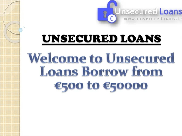 personal loans Ireland