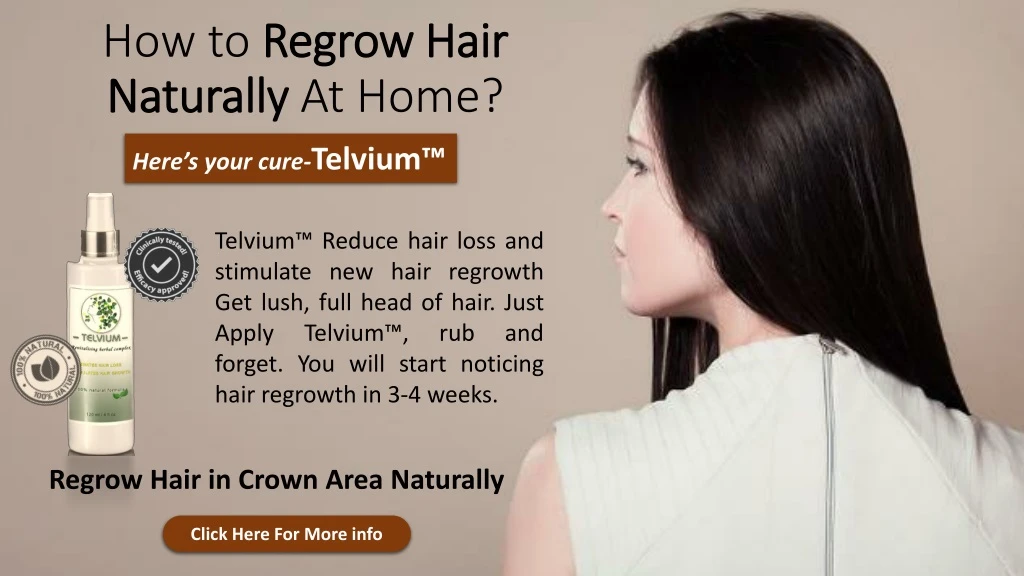 how to regrow hair regrow hair naturally