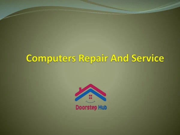 computers Service And Repair