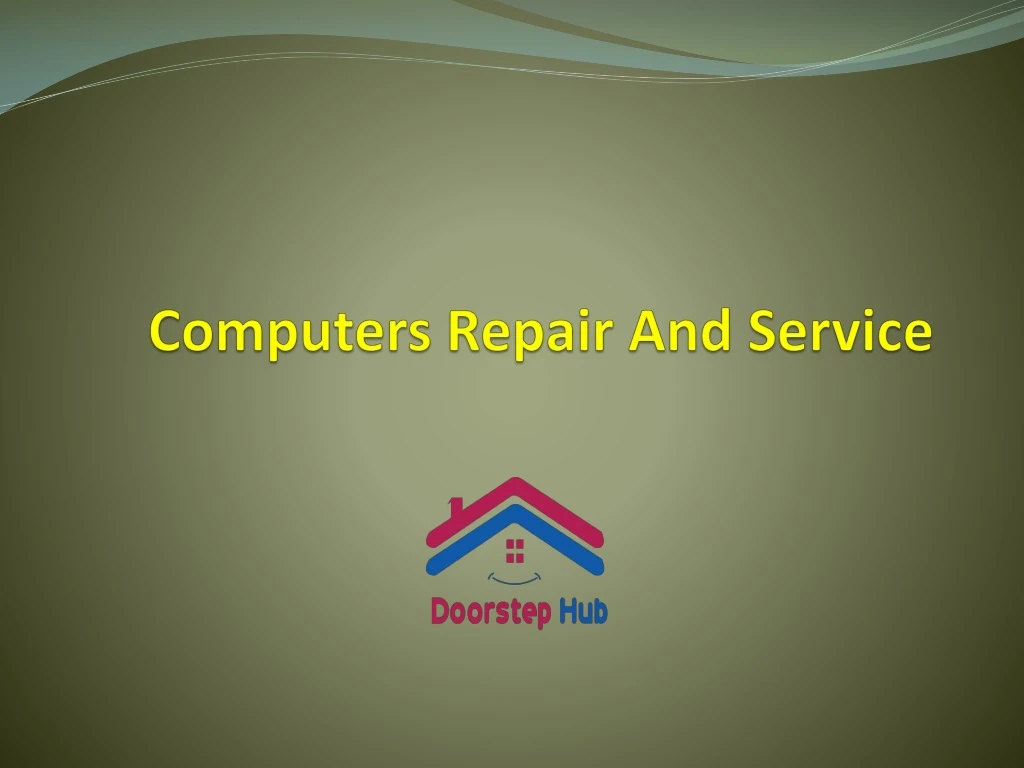 computers repair and service