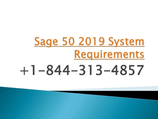 Sage 50 2019 System Requirements