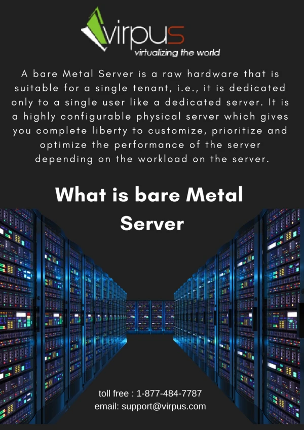 What is bare Metal Server