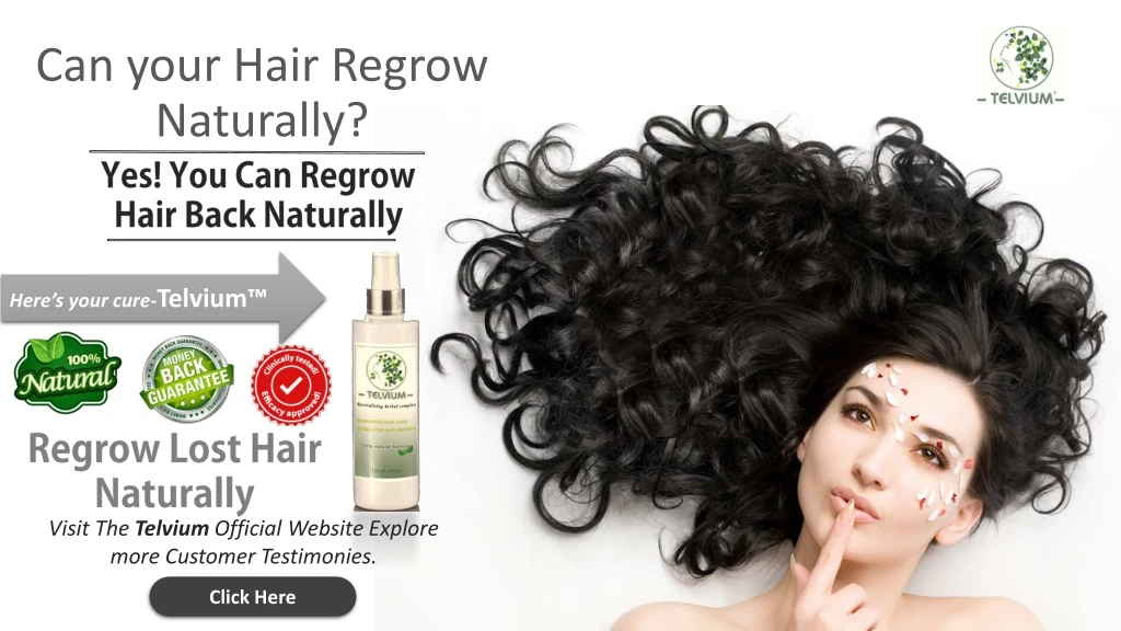 can your hair regrow naturally