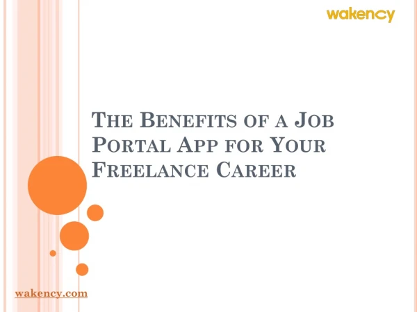 The Benefits of a Job Portal App for Your Freelance Career