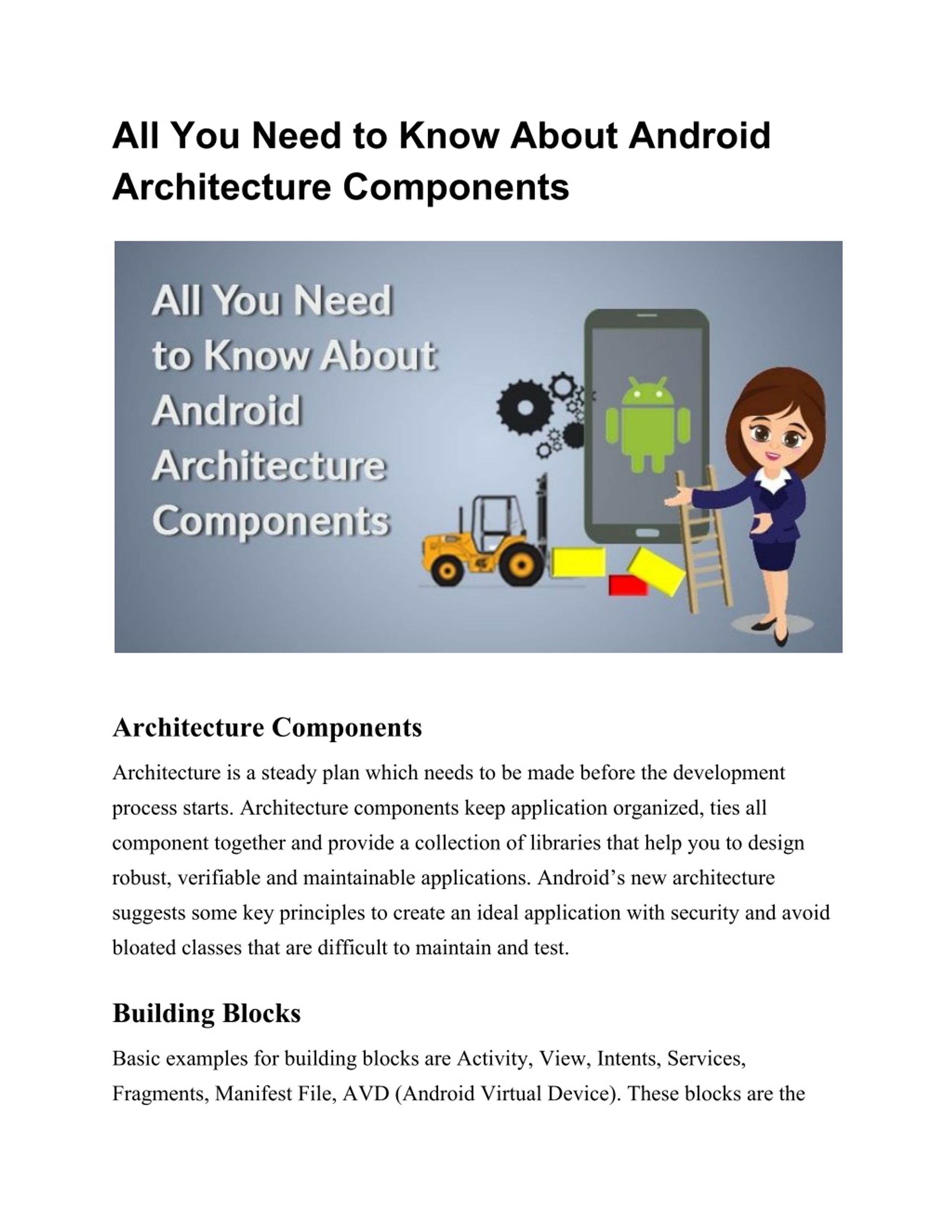 PPT - All You Need to Know About Android Architecture Components ...
