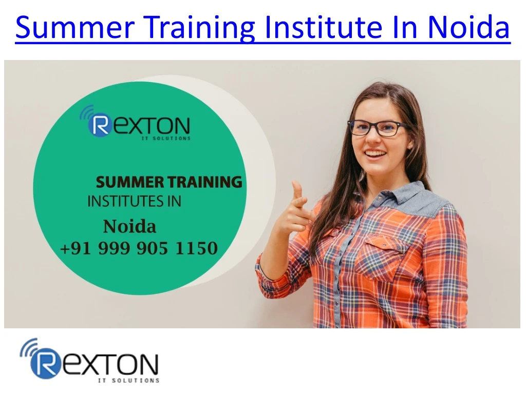 summer training institute in noida