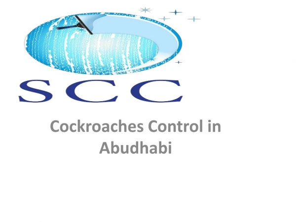 Cockroaches Control in Abudhabi