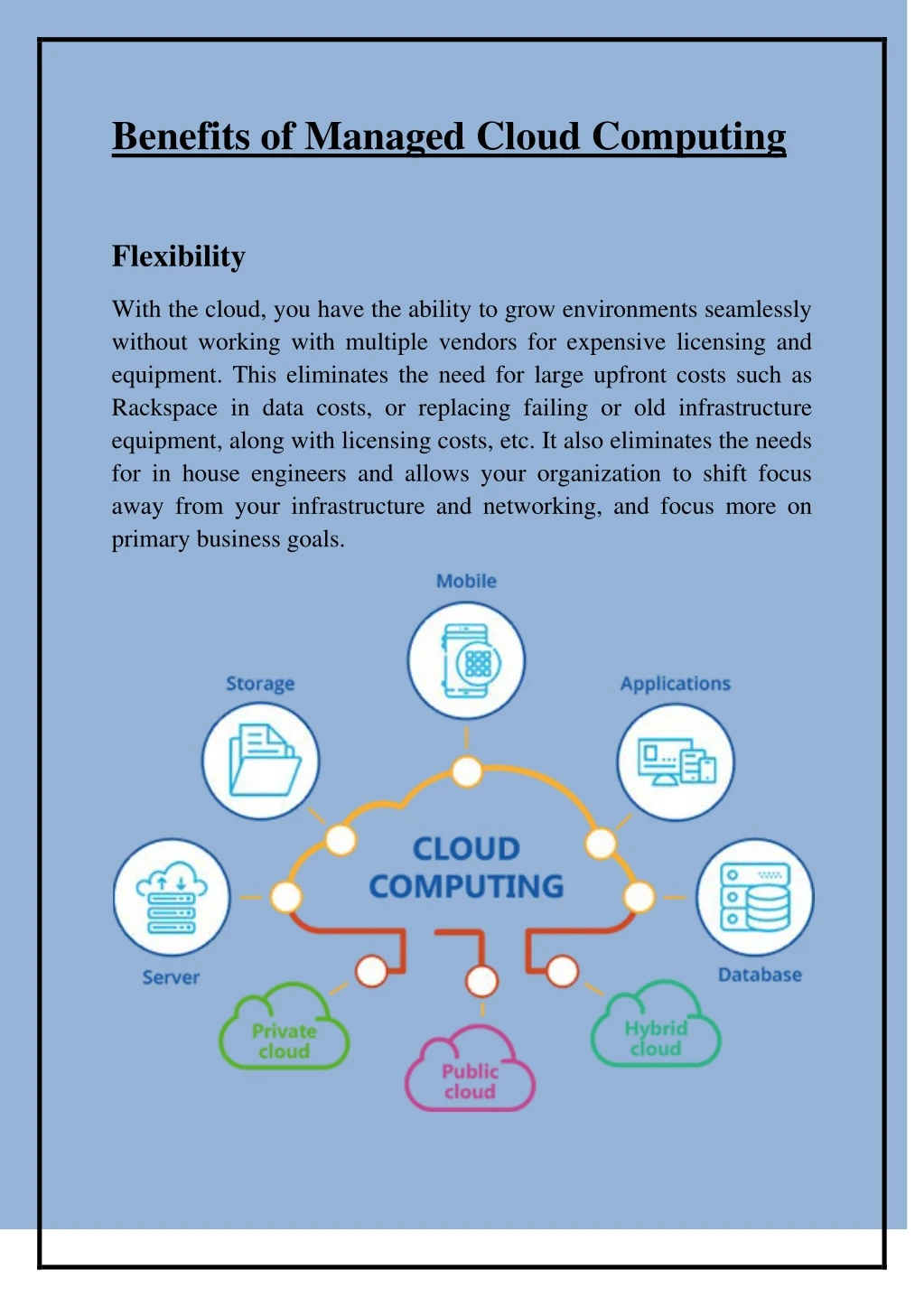 benefits of managed cloud computing