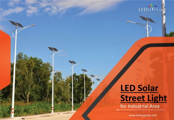 Led Solar Light for Industrial Use