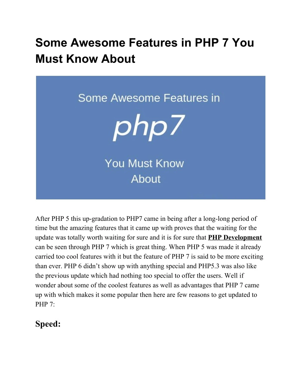 some awesome features in php 7 you must know about
