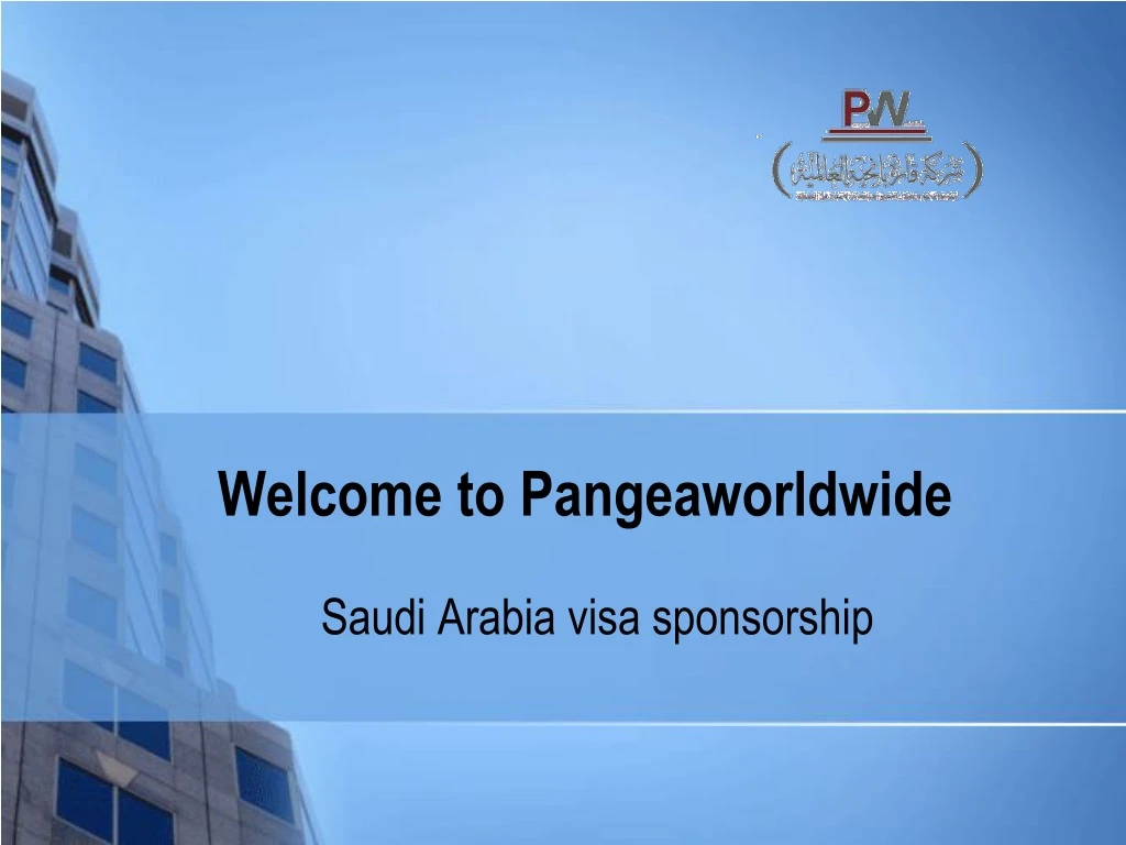 welcome to pangeaworldwide