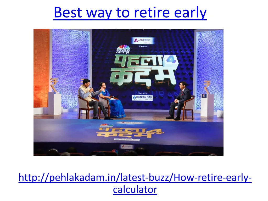best way to retire early