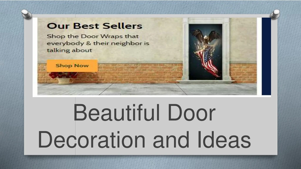 beautiful door decoration and ideas