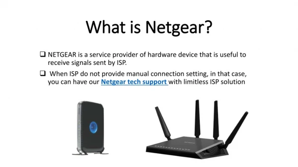 What is Netgear?