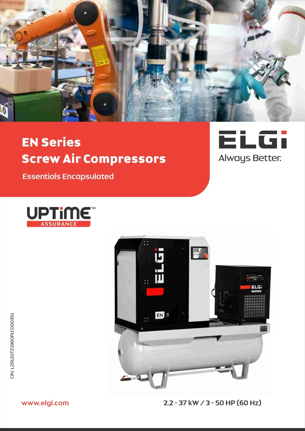 en series screw air compressors essentials