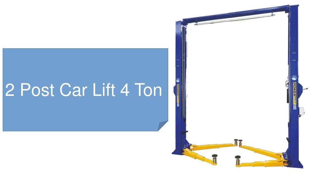 2 post car lift 4 ton