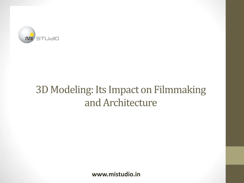 3d modeling its impact on filmmaking and architecture