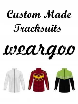 Custom Made Tracksuits - slide 1