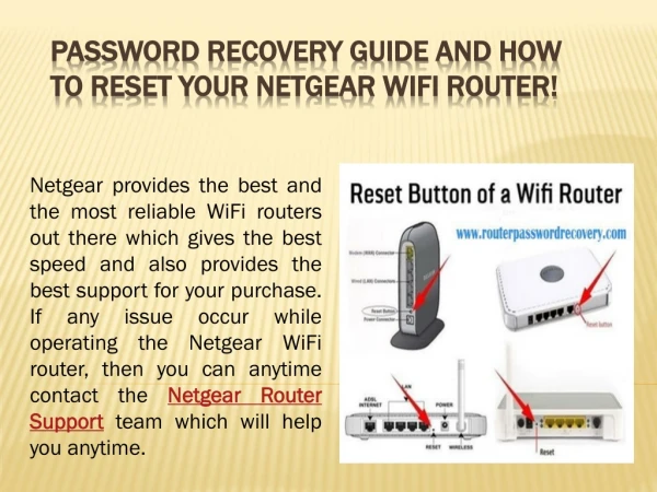 Password Recovery Guide And How To Reset Your Netgear WiFi Router!