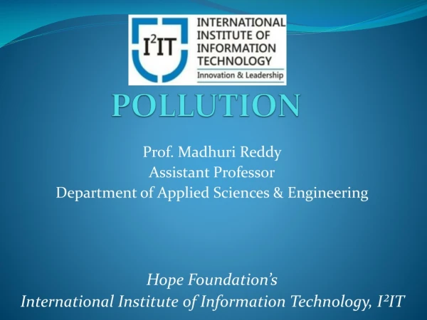pollution