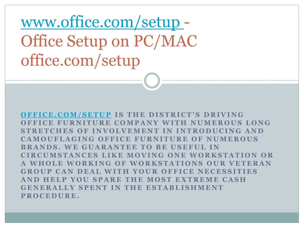 www office com setup office setup on pc mac office com setup