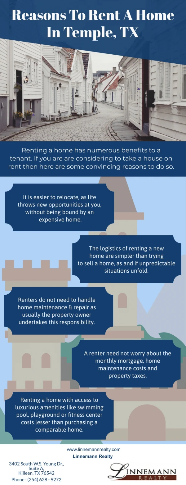 Reasons To Rent A Home In Temple, TX