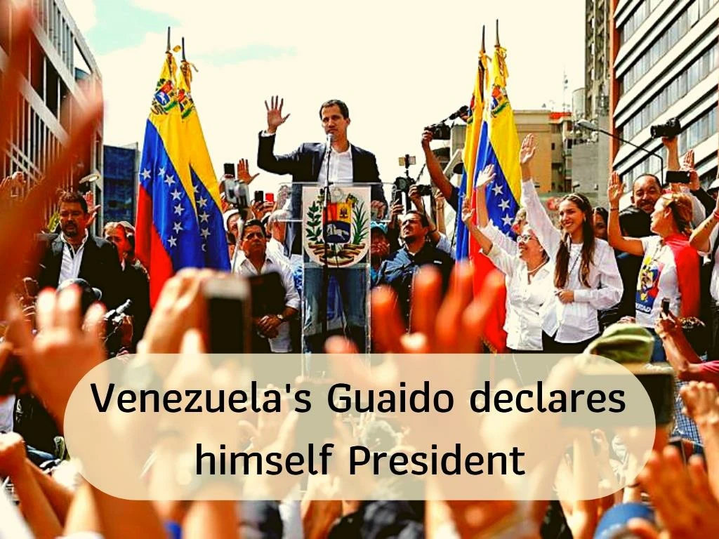 venezuela s guaido declares himself president