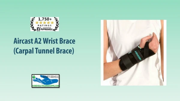 Aircast A2 Wrist Brace (Carpal Tunnel Brace)