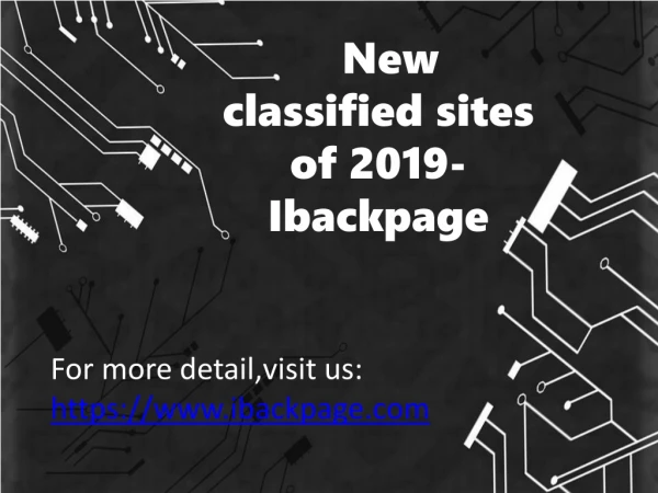 Post Free Classified Ads With Ibackpage