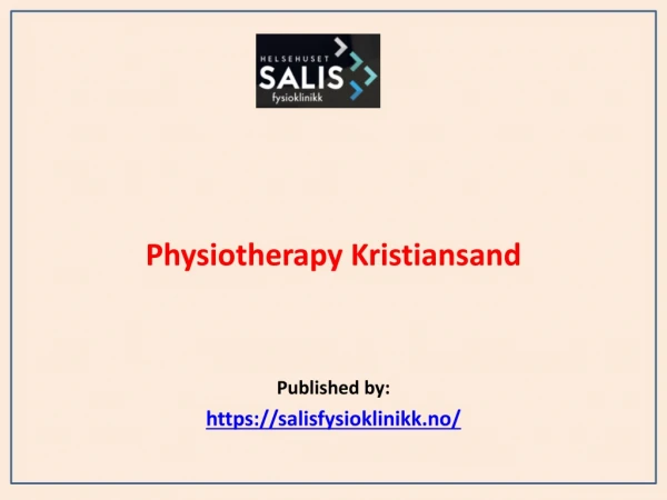 Physiotherapy Kristiansand