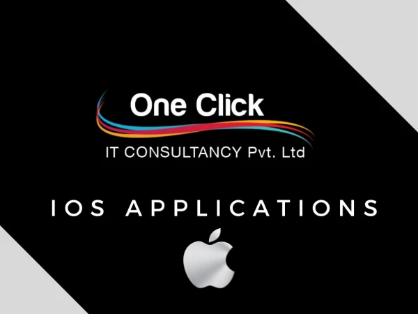 Ios App Development at OneClick IT Consultancy