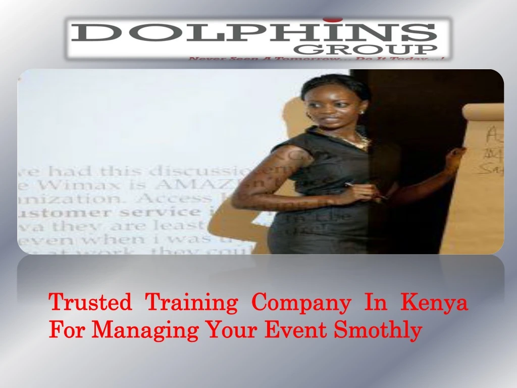 trusted training company in kenya for managing