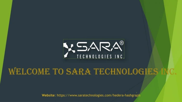 Hedera Hashgraph Development Company - Sara Technologies