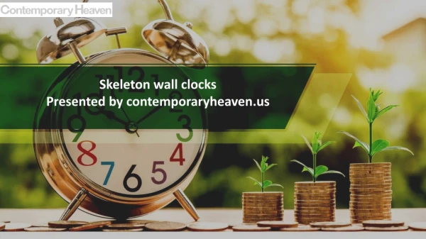 Vintage Skeleton Wall Clocks Buy Online USA