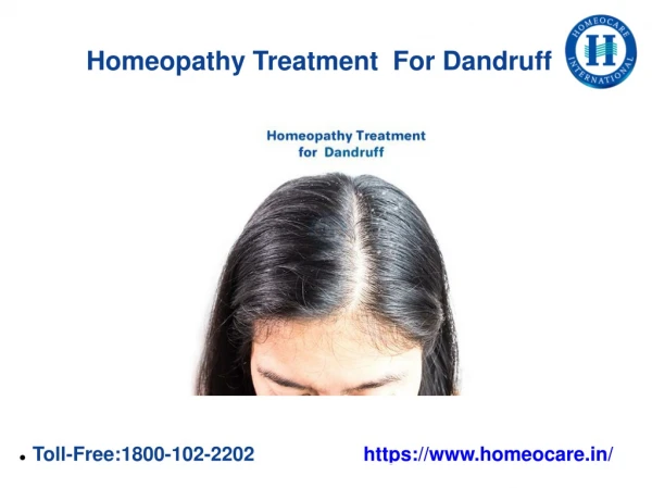 Homeopathy For Dandruff Problems