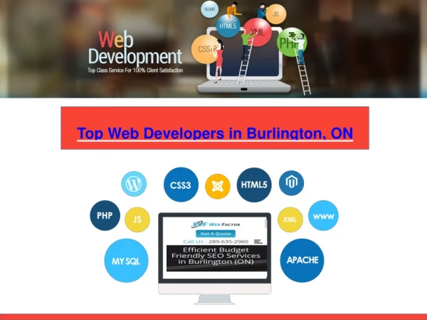 Top Web Developers in Burlington, ON