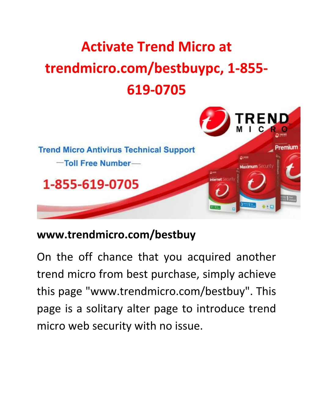 activate trend micro at trendmicro com bestbuypc