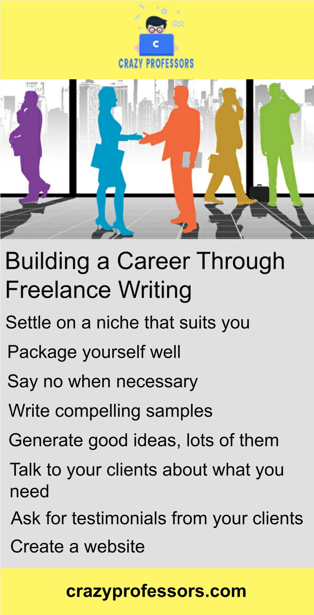 building a career through freelance writing