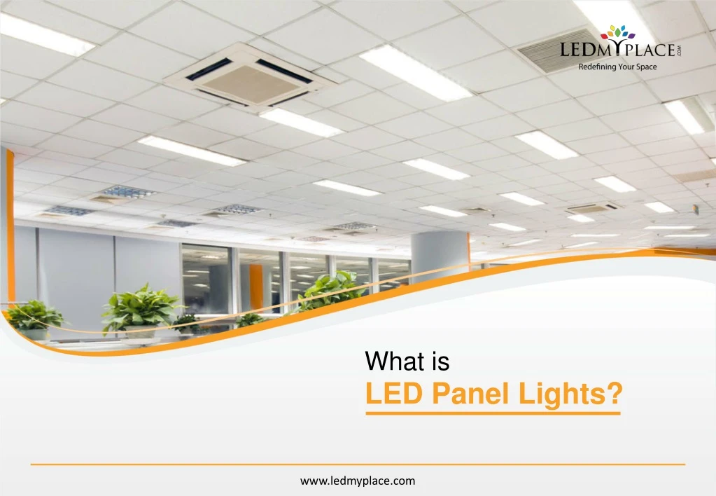 what is led panel lights