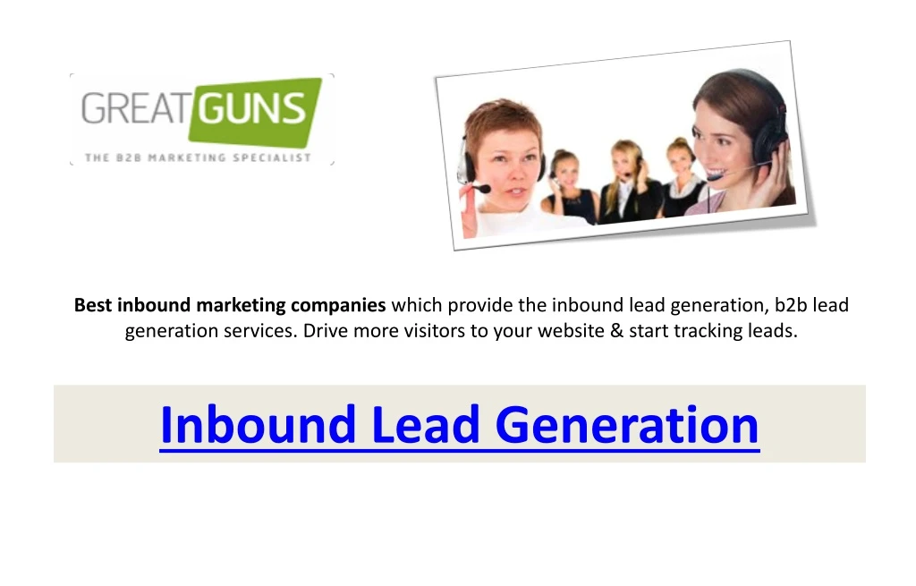 best inbound marketing companies which provide