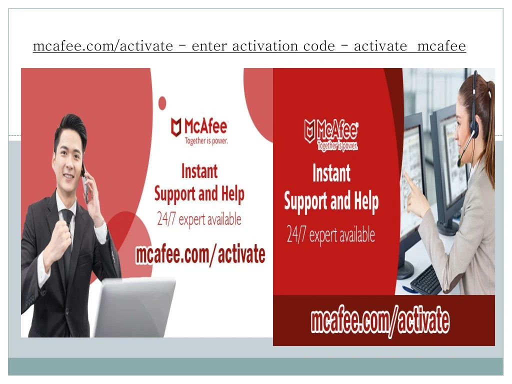 mcafee com activate enter activation code activate mcafee