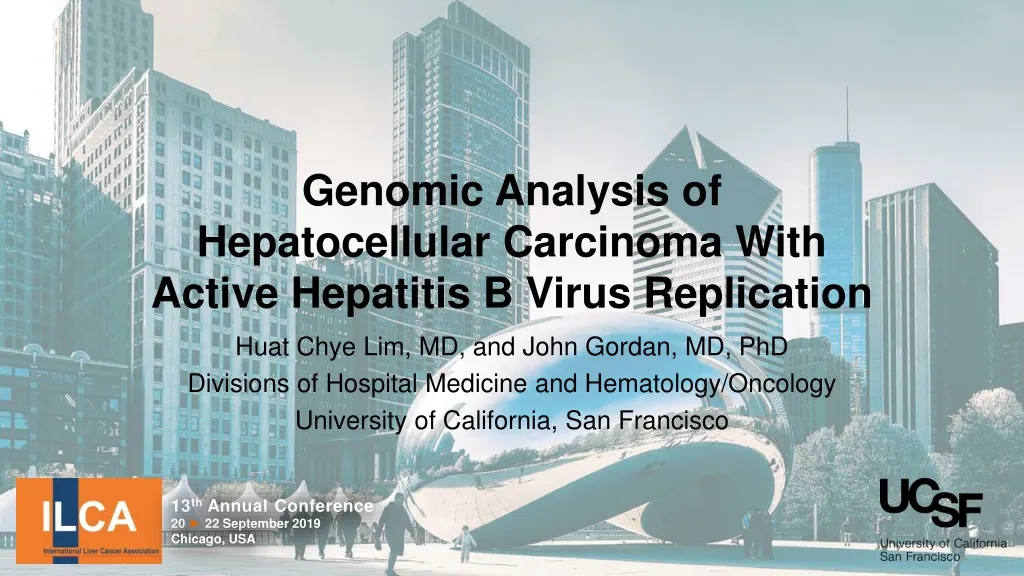 genomic analysis of hepatocellular carcinoma with active hepatitis b virus replication