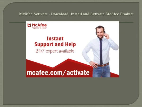 mcafee activate download install and activate mcafee product