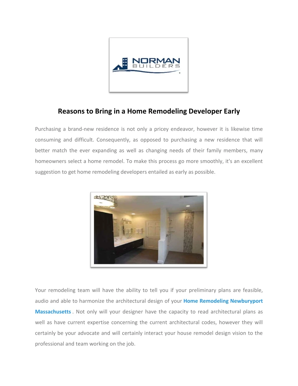 reasons to bring in a home remodeling developer
