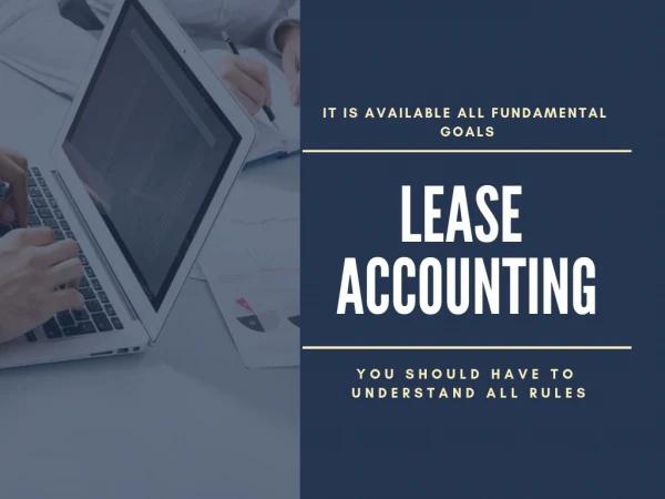 Lease accounting software